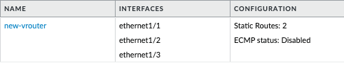 image of PAN-OS GUI with virtual routers